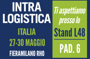 Dal ​27 al ​30 maggio ​ti aspettiamo alla fiera INTRALOGISTICA ITALIA