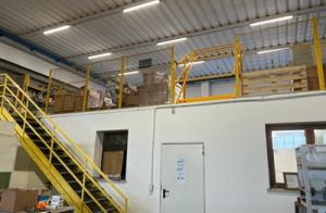 Visual sceglie il cancello VarioGate® per mettere in sicurezza il soppalco